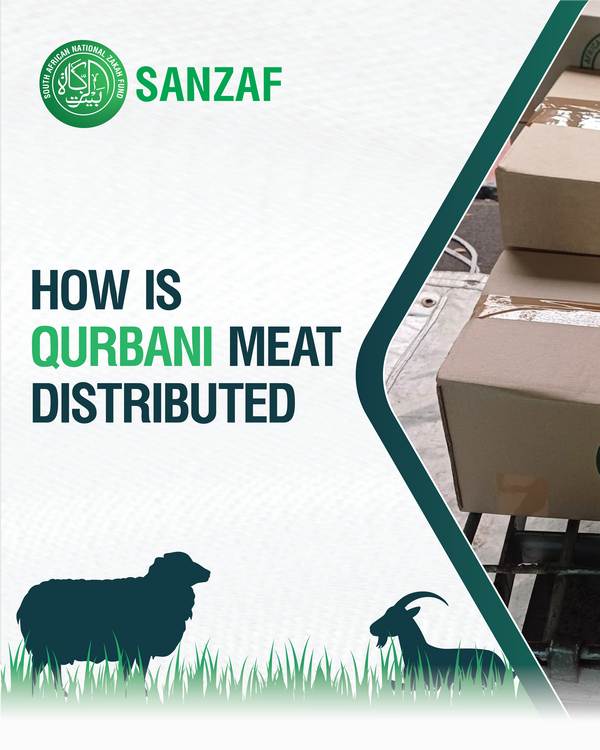 How is Qurbani Meat Distributed?